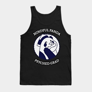 Funny Panda Psychology Graduation Tank Top